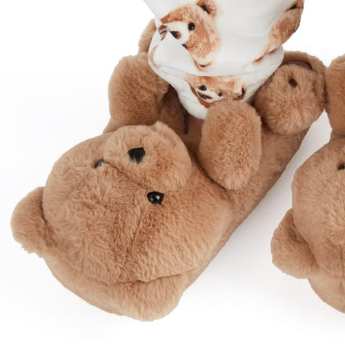 Teddy Bear Slippers