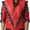 Thriller Red Leather Jacket