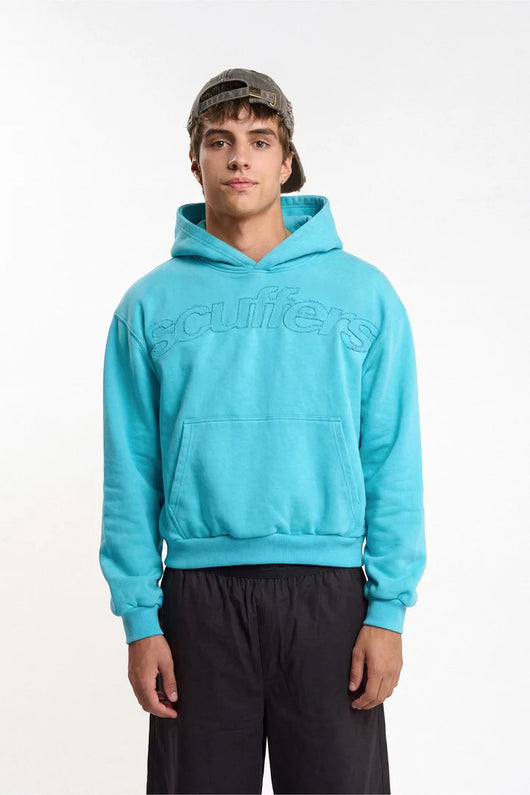 Raw Light Blue Hoodie