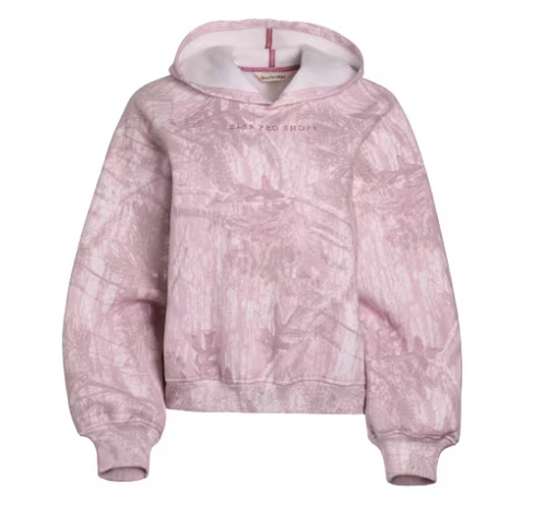 Foxglove Pink Camo Hoodie
