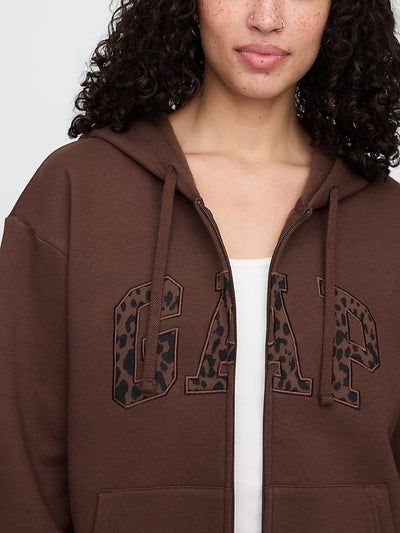 Leopard Print Hoodie